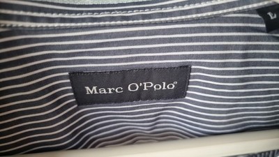 Marco Polo HEMD Langarm L grau weiss gestreift