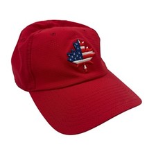 DOME HEADWEAR Co. Sugar Mountain Golf Club Red Hat Adjustable Strapback XXXI