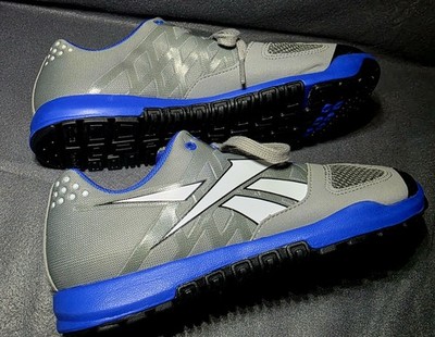 Reebok CrossFit Nano 2.0 Men's Size 8 Grey Blue Training Shoes NWOT J94324 OG