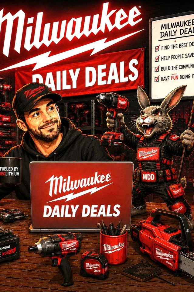Milwaukee Daily Deals: 8/17 - Milwaukee Tools & More PT2: Hosted by Rabbit