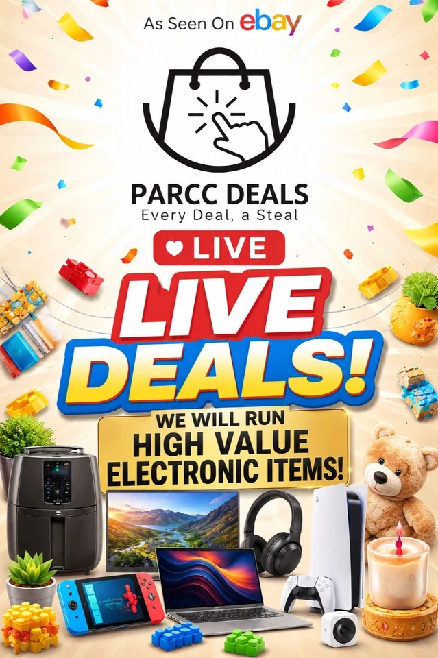 8/8/26 - AS SEEN ON EBAY : Everyday Tech Video Games Toys Home | Live Deal