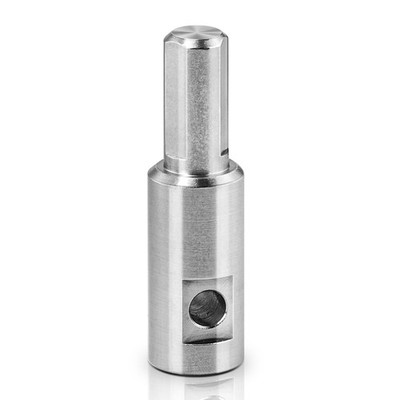 Ice Auger Drill Adapter Bit Fits 1/2'' Plus Drill Chuck and 1/4'' Hole for 1/4''...