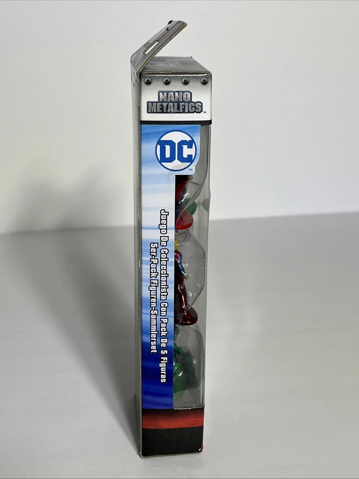 DC Comic 2017 Nano Metalfigs paquete de 5 B - Superman SupergirlBatman Aquaman Lex Foto 4 de 4