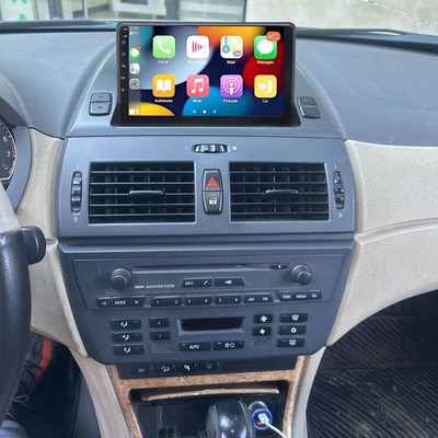 Upgraded Head Unit 9'' Car Stereo Radio For BMW X3 E83 2004-2012 Display