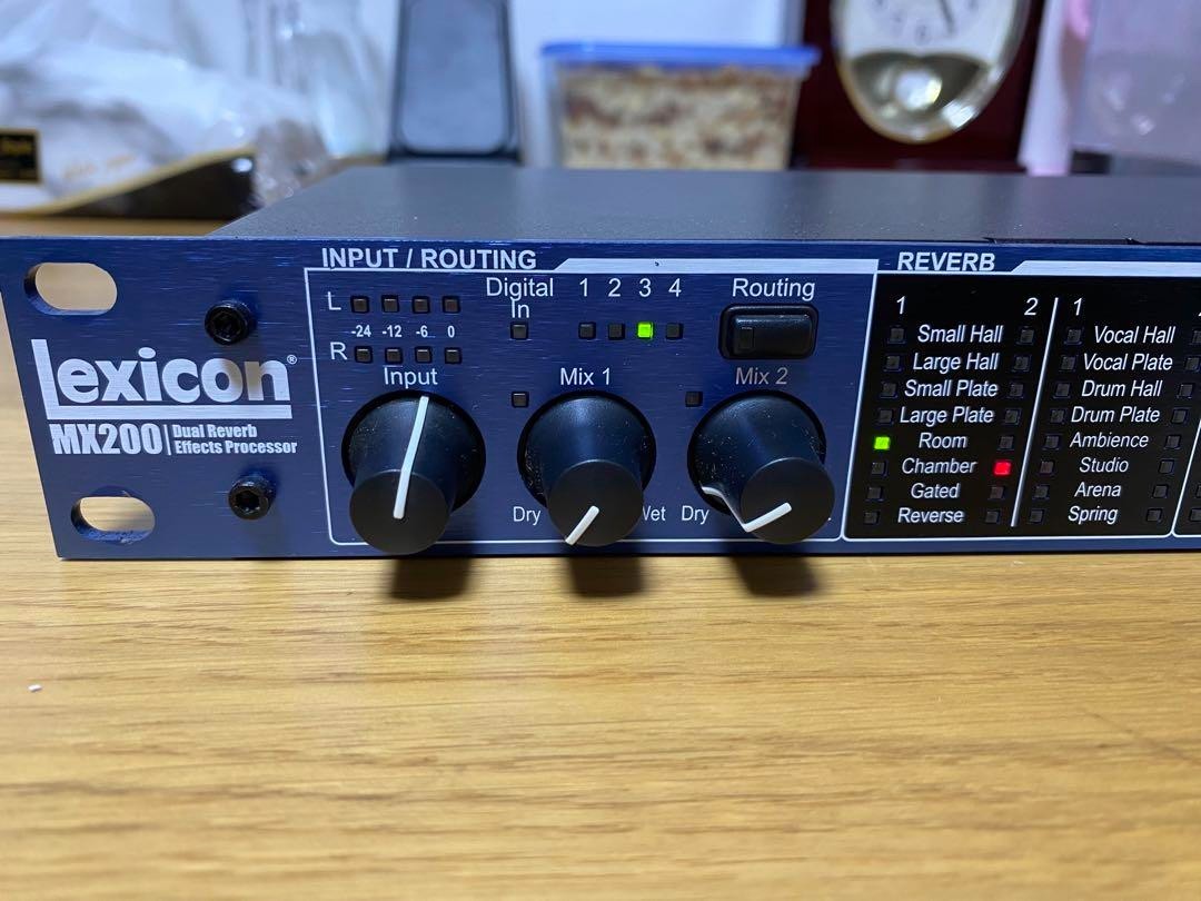 Lexicon MX200 Dual Reverb Effects Processor Tested Working