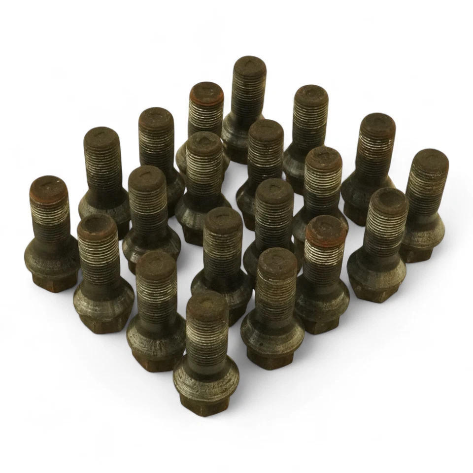 11-17 Bmw X3 F25 Tuercas Tornillos Llanta Rueda Estándar Delantera Trasera Juego De 20 OEM Foto 4 de 4