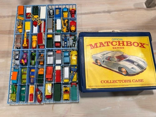 Vintage Matchbox Lesney With Carrying Case