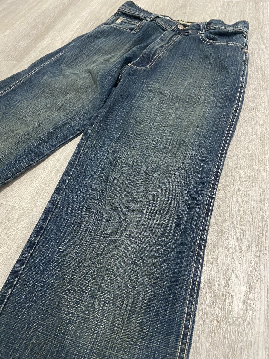 Y2K Southpole RN82628 Jeans Size 18 Blue Denim Streetwear Skater