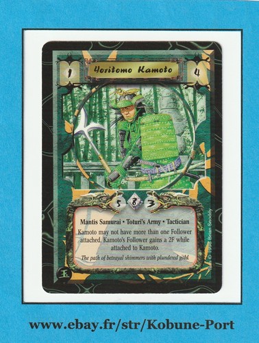 Rares & Fixed Jade Edition JE L5R CCG Five Rings Hidden Emperor Arc - Picture 62 of 106