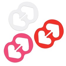 Bra Strap Clips Back Anti-Slip Bra Straps Holder Buckles Cleavage Control 3pk