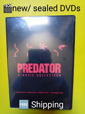 NEW +SEALED Predator: 4-Movie Complete Collection (DVD) Schwarzenegger movies