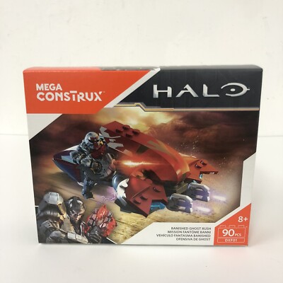 Mega Construx Halo Banished Ghost Rush Building Set