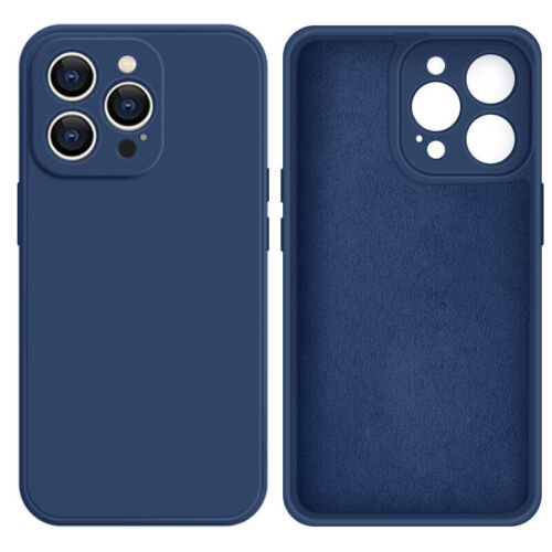 Coque iPhone 15 14 13 12 11 Pro Silicone Antichoc Mat+Protection Verre trempé - Zdjęcie 17 z 27