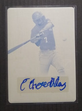 2022 Leaf Perfect Game Cameron Chee-Aloy Yellow Plate 1/1 Auto 