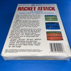 Racket Attack Jaleco NES Box Only MR