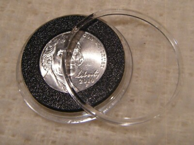 #ad #ad 10 GENUINE AIRTITE CAPSULE amp; BLACK RINGS FOR BUFFALO amp; JEFFERSON NICKEL $5 GOLD $12.95