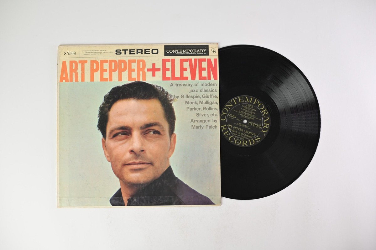 レコード　jazz lp ART PEPPER Art Pepper + Eleven (Modern Jazz Classics) on Contemporary