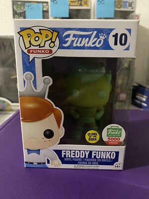 DMG Funko Pop Gamma Super Hero Freddy Exclusive GITD Glow in the Dark 10 Figure