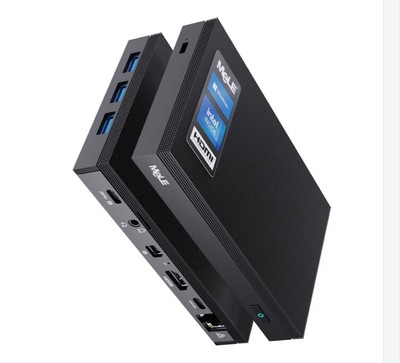 MeLE Quieter 3C Fanless Mini PC 256GB NVME, N5105, 8GB