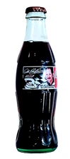1998 Nascar Coca-Cola Commemorative Unopened 8 oz Glass Bottle Dale Earnhardt #3