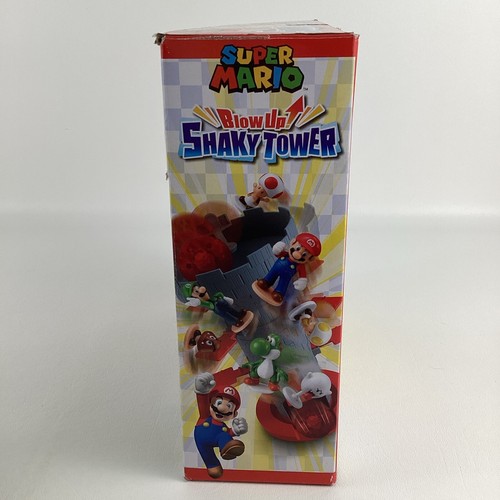 Super Mario Blow Up Shaky Tower Balancing Game Tabletop Skill Action Epoch - Afbeelding 10 van 13