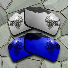 US Silver Violet Blue Lenses Replacement For-Vonzipper Snark Polarized