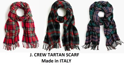 j crew plaid scarf