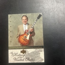 2004 history of the United States upper deck II 43 Les Paul Electric Guitar