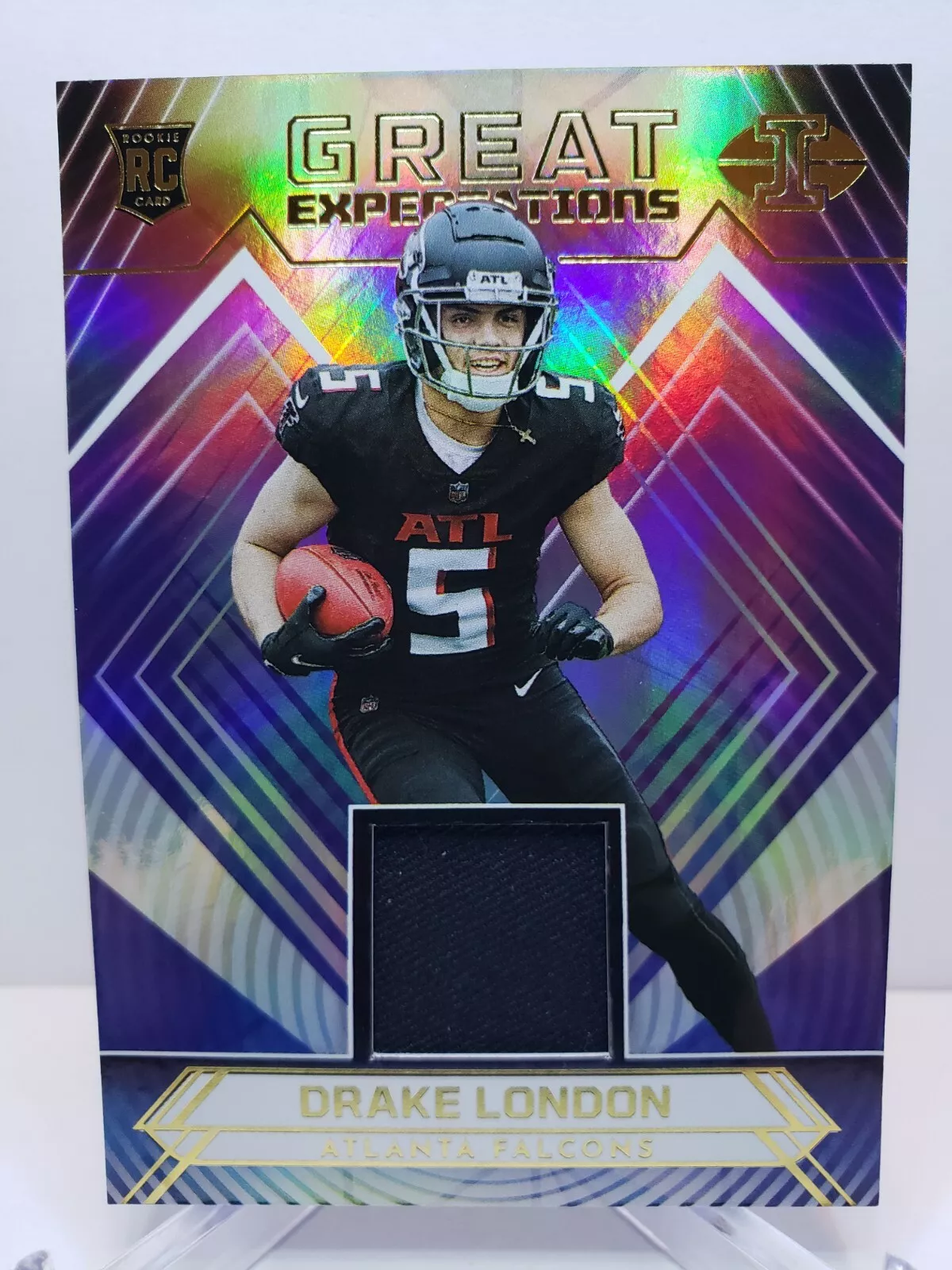 Drake London trading card