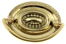 3" Hepplewhite Style Pull Brass