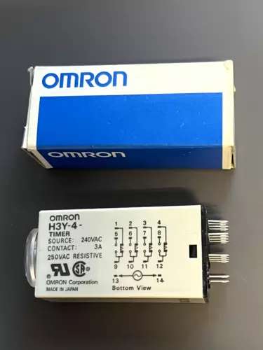 Omron H3Y-4 Surface Mount Timer Relay 240V AC