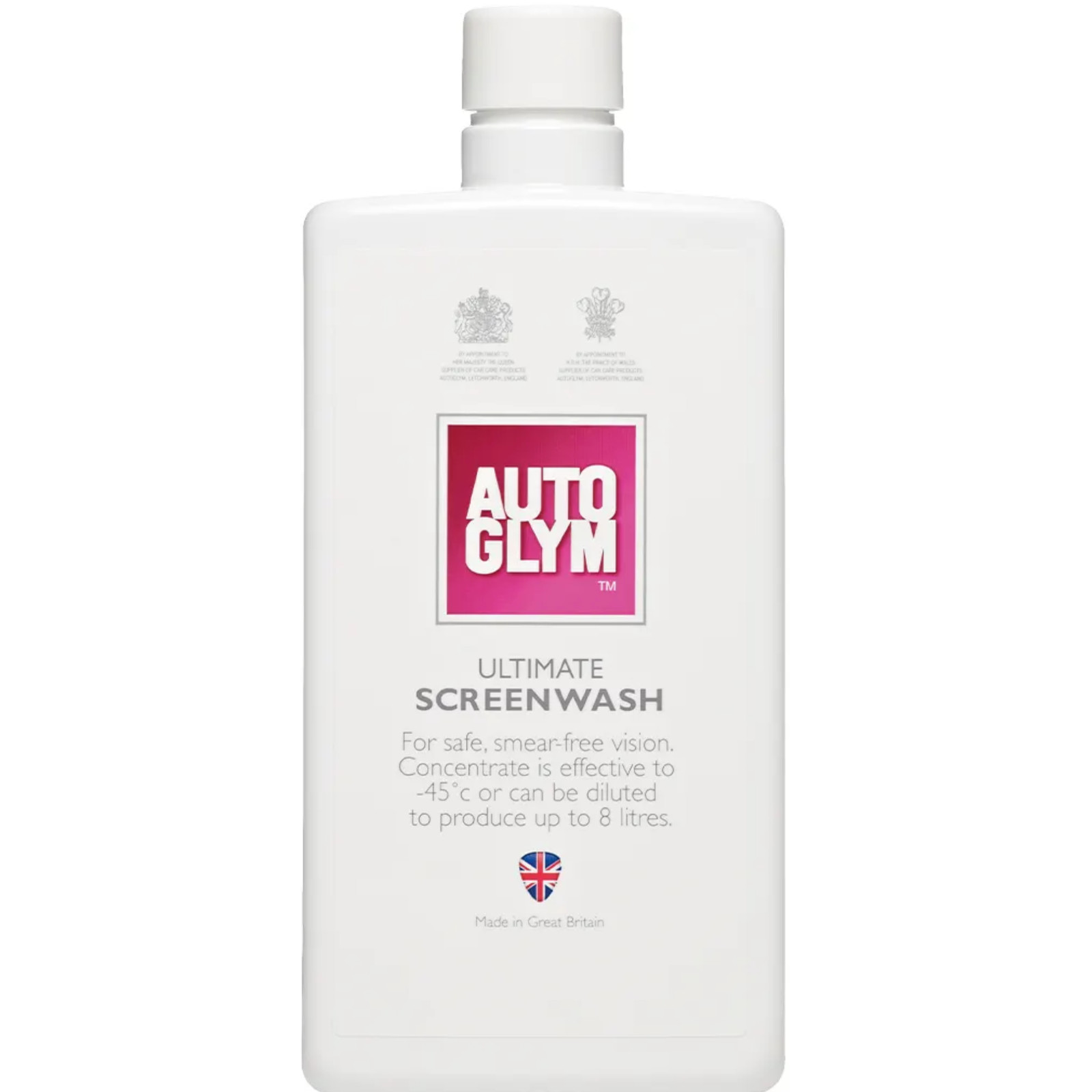 Autoglym Ultimate Screenwash Concentrated Windscreen Cleaner Smear Free 500ml