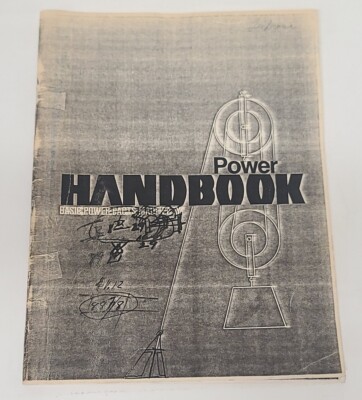 Basic Power Facts Made Easy Handbook Vtg 50s 1951 Math Mechanics Electricity Gas