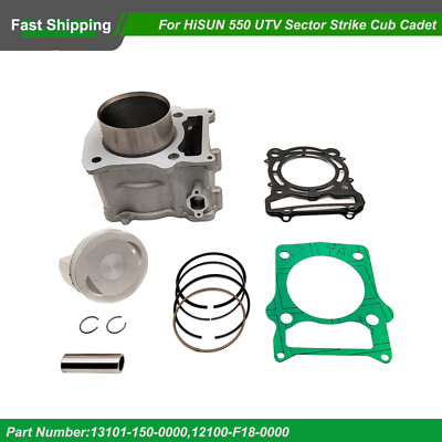 Cylinder Repair Kit Gasket NEW For HiSUN 550 UTV Sector Strike Cub Cadet Tactic
