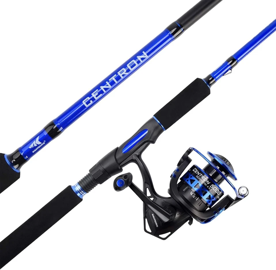 Ultra-Lightweight Centron Fishing Rod & Reel Combo with EVA Handles 6, 7, 8 Ft - Image 3 of 4