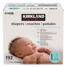 Kirkland Signature Diapers - 192 Pack