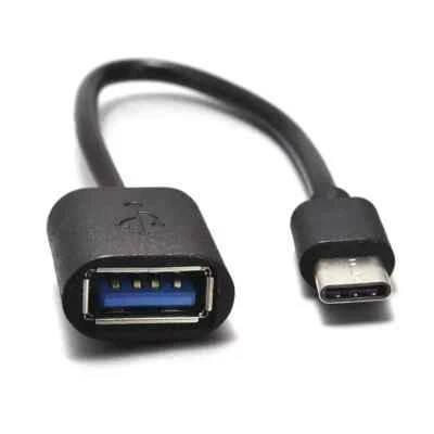 ZOUWANGWANG USB-C 3.1 Type C Male to USB 3.0 Type A Female OTG Adapter Converter Cable Cord