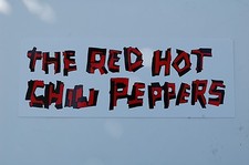 Red Hot Chili Peppers Vinyl Sticker Decal 8" X 3" 204 
