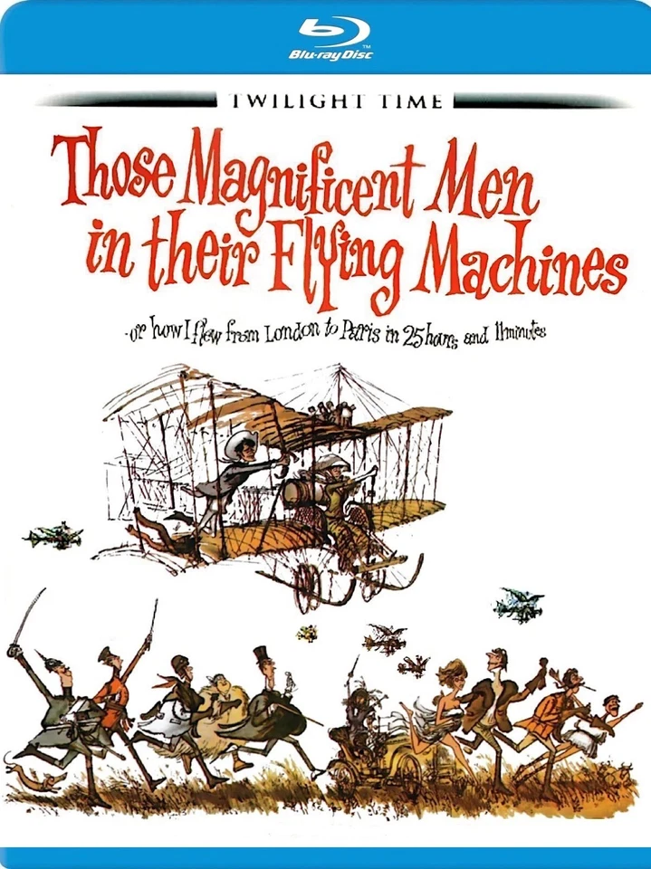 THE GREAT RACE (1960's) + 3 MOVIES -Public Domain Movies BLU-RAY NO CASE - Image 4 of 4