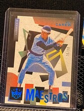 Rod Carew 2022 Diamond Kings Maestros - Blue Holo #76/99   Twins