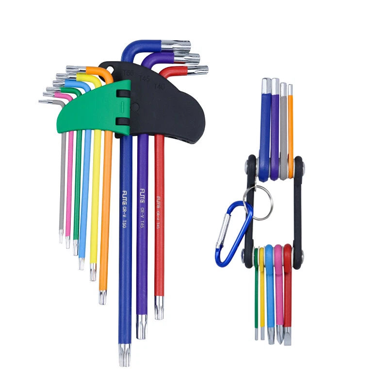 9pcs Master Allen Wrench Bit Kit Hex Key For Ratchet Socket Tool SAE Metric Set - Image 2 of 4