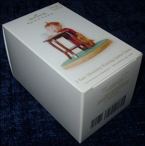 2008 Hallmark I Saw Mommy Kissing Santa Claus MAGIC Keepsake Ornament Sound - Picture 3 of 5