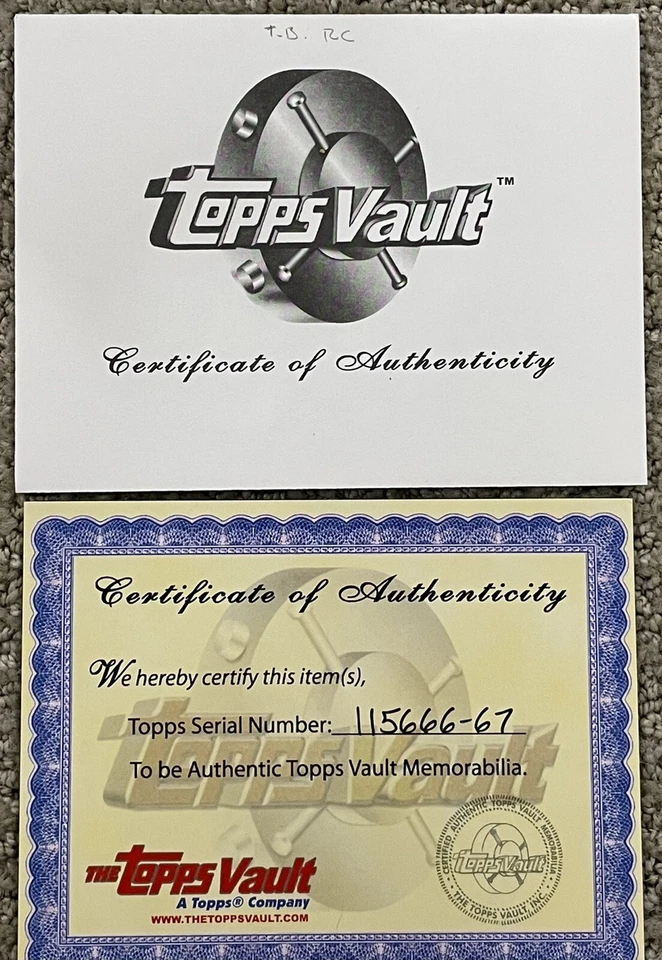 85 Topps Vault 1984 Tom Barrasso 1/1 color a prueba de separación novato radiocontrol PSA BGS Foto 2 de 4