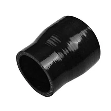 Black 2.5" to 2.75" Straight Silicone Hose Reducer Turbo Coupler 63MM - 70MM