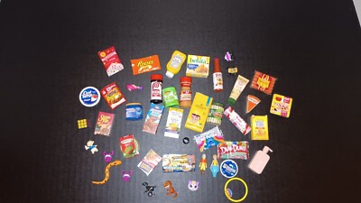 Zuru Mini Brand Lot 40+ Reeses Cool Whip Rugrats Belvita EVERYTHING AS PICTURED 