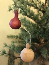 12 Stained Primitive Christmas Valentine’s Day  spinner gourd  ornaments