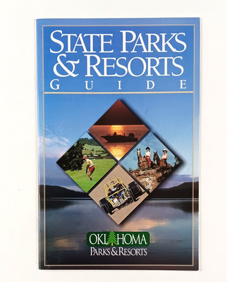 2000s Oklahoma State Parks & Resorts Guide OK Camping Vintage Travel Booklet