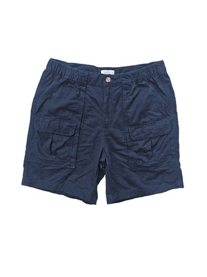 Croft & Barrow Cargo Shorts Herren W34 Navy Blau Baumwolle Utility Freizeit Sommer Shor