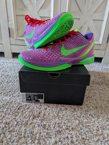 Zoom Kobe 6 Christmas Cheetah Sample Custom