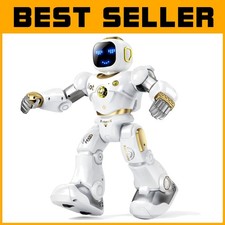Programmable Interactive Robot for Kids, Voice Control, Gold